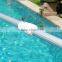 8-16ft silver color Swimming Pool Telescopic Pole aluminum poles