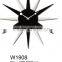 art sunshape hot selling wood wall clock