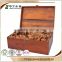 China Supplier china factory custom pine wood 12 bottle wooden wine box