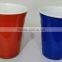 Double Wall 16 oz plastic Red Party Cup , 4 Pack Reusable Beverage Cup
