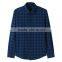 Mens Plaid Shirt Long Sleeve Shirt Heavy Cotton Flannel Shirt