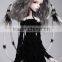 New style medium length loose wavy gray 1/4 bjd doll wigs