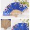 high quality Bamboo silk fan craft fan lady hand fan