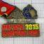 3D marathon running gold silver bronze commemorative award