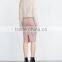Guangzhou Factory Manufacturer Fashion Back Split Designer Pink Women's Mini Pencil Skirts