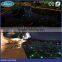Outdoor swimming pool under water ceiling sky star 8mm end glow solid core fiber with Black PVC