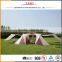 Large family camping tents 3-4 person double layer family tent