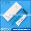 Cheap sanitary white hotel sanitary bag/hotel amenities bag set