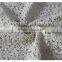 Fashion designer embroidered organic cotton garment fabric