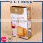 Manufacture cake biscuit candy foldable paper box