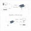 made in china support usb keyboard and mouse hdmi kvm extender 60m