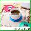 Eco-friendly custom silicone tea cup coaster USB heat