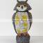 Plastic Bird Scarer Rotating Head Wind Action Owl