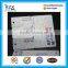 Printing die cut size plastic irregular christmas gift card for program event