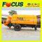 90kw Electric Motor Portable Trailer Concrete Pump with Slide Valve