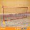 temporary construction fence panels with base