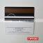 Double sided printing metal magnetic stripe card