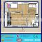 Combined luxury composite board container house