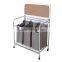 Vivinature 3 Bag Laundry Sorter with Folding Table