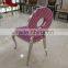 pink color chair Princess Enchanted dining Chair
