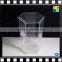 High quality transparent display stand holder custom acrylic clear coffee table
