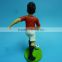 Custom plastic soccer figure,Miniature soccer player figure,Custom soccer player action figure