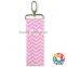 Chic Chapstick Custom Cotton Custom Made Keychains Cotton Fabric Keychain