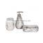 Bathroom Design Marble Effect Bath Soap Dispenser / Wholesale Bathroom Accessories Set