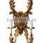 French polyresin hanging candle holder for home decorative wall mounted light
