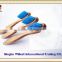 Blue bristle bamboo toothbrush with customize logo