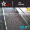 T-400 Plastic conveyor belt with baffle