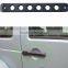 Black Front Door & Back Door Aluminum Grab Handle Cover For 2007 - 2016 Jeep Wrangler JK