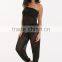 Bodycon Sexy Jumpsuit 2017 Clothing Beachwear Ladies Loose Fit Black Custom Made Knit Mesh One Piece Jumpsuit