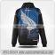 Custom men gym top wear sublimated hoodie slim fit fitness hoodie