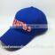 Custom 100% Cotton Baseball Cap with embroidery patch