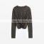 MAXNEGIO clothing women sports long sleeve casual top