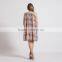 2016 summer women dress printed chiffon loose ladies pregnant ankara maternity dress