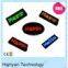 rechargeable led message badge