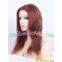 14inch 33# natural straight human hair full lace wig in stock