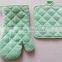2 Pcs Kitchen Set Plain Pot Holder, Cheap Pot Holders and Oven Gloves