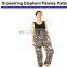 Elephant Paisley - Aladdin Drawstring Trousers  Hippie Festival Boho Trouser Pants