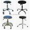 Pu leanther Cleanroom antistatic esd chair with castor