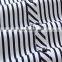 Fashion slim fit stripe men dress shirt for white collar in ShenZhen