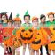 Hot style children performance costume pumpkin make-up for party