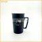 custom cheap coffee mugs sublimation printing 11oz dark blue blank ceramic mug