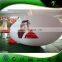 Inflatable Helium Jet Plane Toy Out door Advertising Remove Control Blimp Airship Shape Balloon