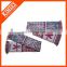 New 100% acrylic woven promotional scarf fans