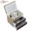 Best Selling Fabric Lovely Pattern Mirrored Jewelry Box with Drawer