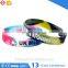 Silicone material custom silicone bracelet