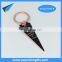 Rose Gold Imitation Hard Enamel Keychains With Custom Embossed Logo